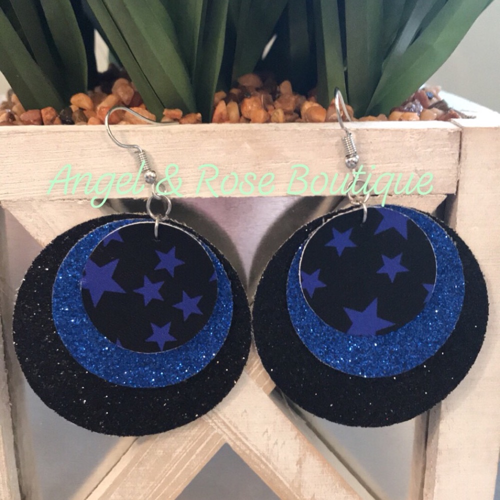 🚨Back The Blue🚨 Support Law Enforcement Earrings